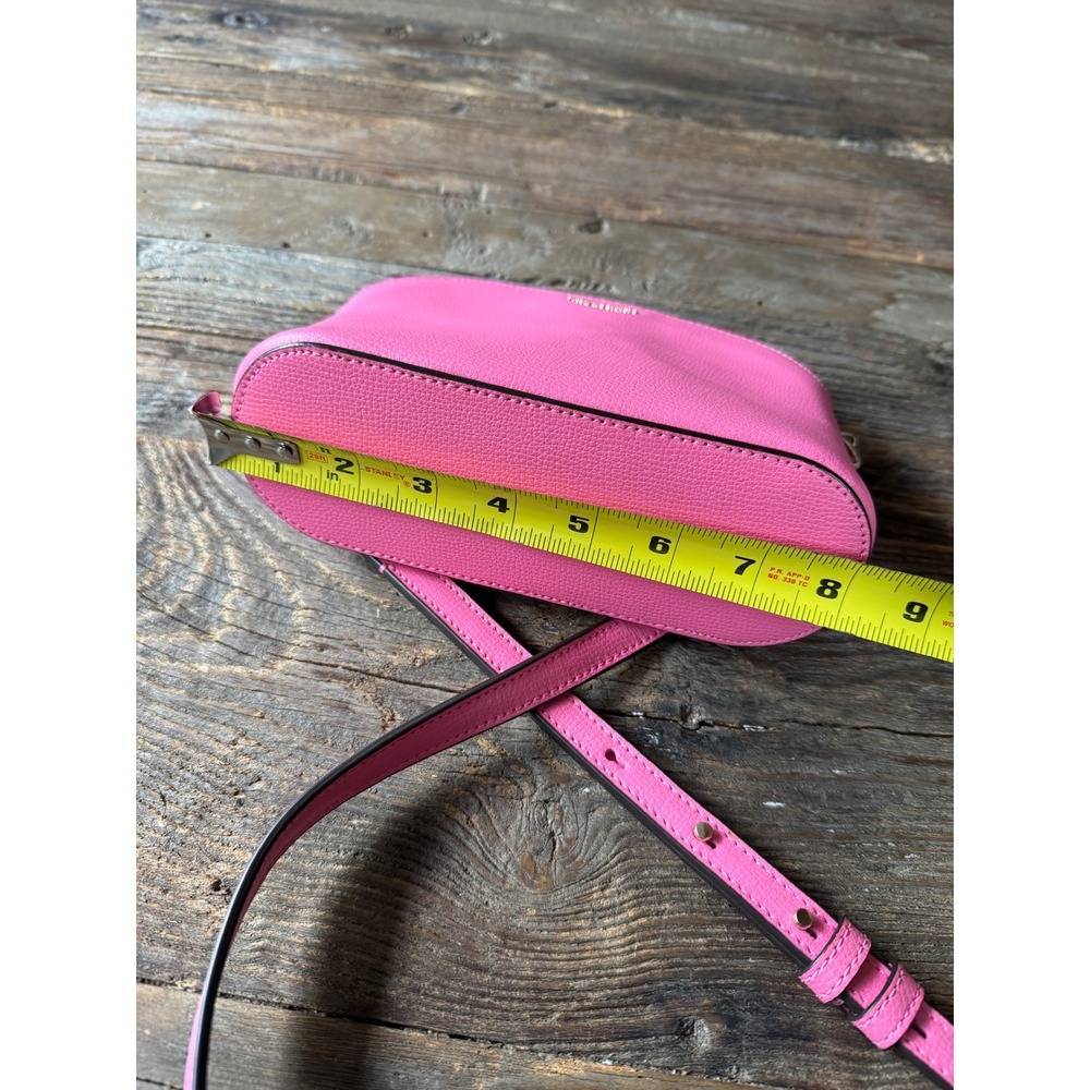 Kate Spade Cameron's pink dome crossbody pebbled leather handbag - Picture 11 of 12